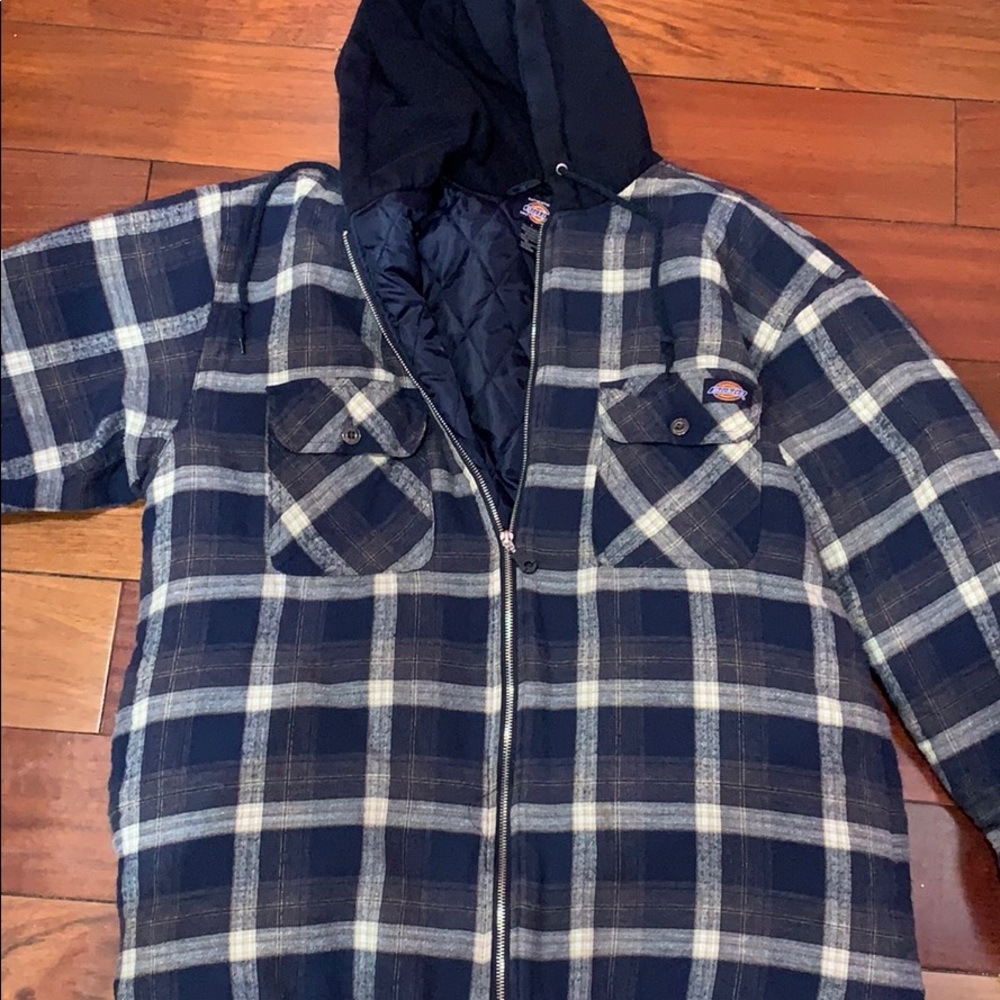dickies plaid/flannel jacket